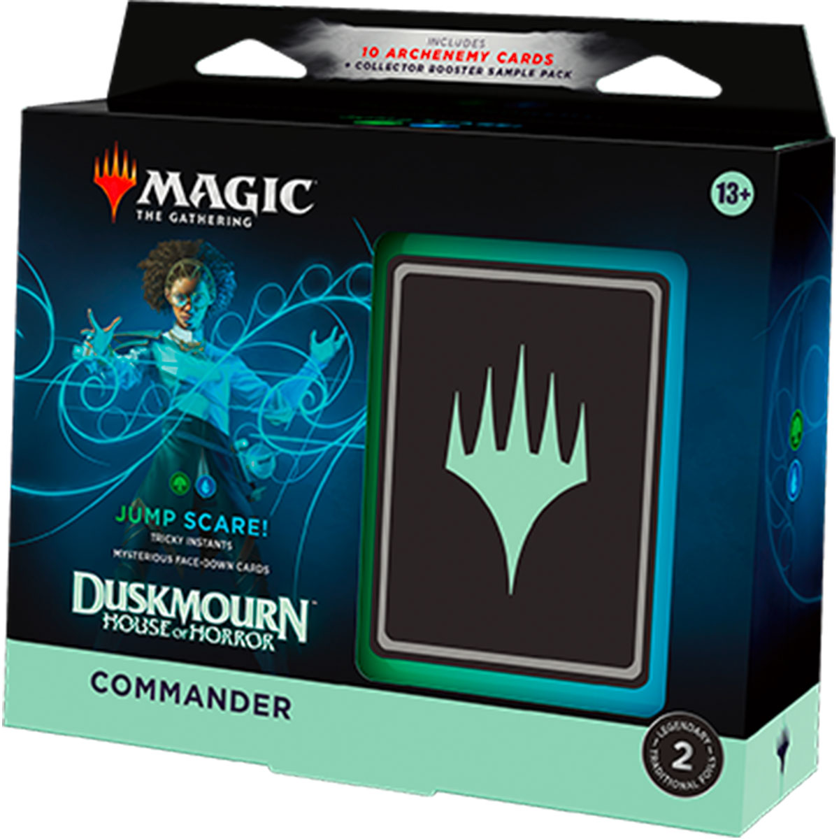 magic the gathering - duskmourn: house of horror - 4 mazzi commander (eng)